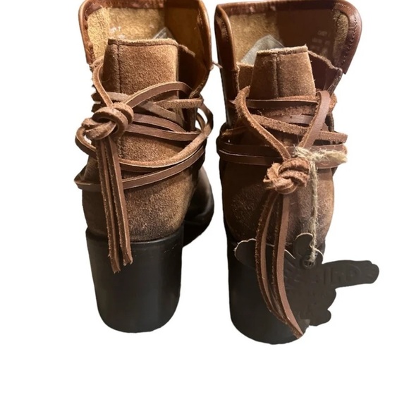 FREEBIRD | CASEY - Cognac Leather Western Cowboy Boots SZ 7 NEW - Picture 6 of 9